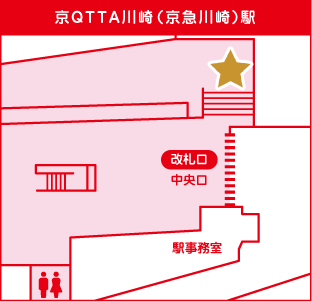 京QTTA川崎(京急川崎)駅